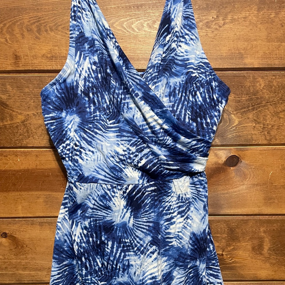 Lands End Womens Sweetheart Swim Dress